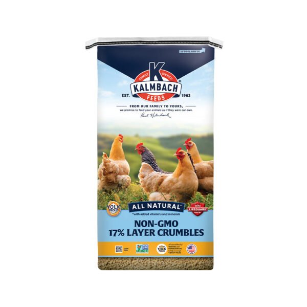 17% Layer Crumbles, Non GMO Chicken Feed for sale worldwide - Global Equine Marketplace