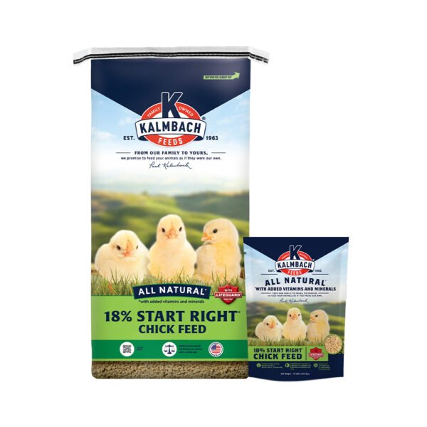 18% Start Right Growing Chicken Feed for Chicks and for sale worldwide - Global Equine Marketplace